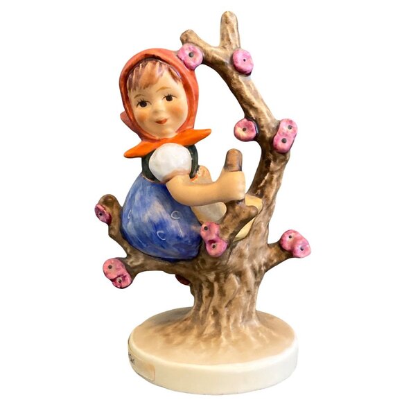 VTG Goebel Hummel Apple Tree Girl Figurine Porcelain 141 3/0 W Germany - Picture 1 of 11